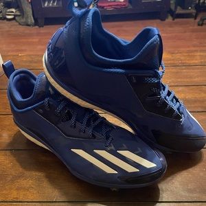 Adidas Energy Ultra Boost Icon 2 Blue Baseball Cleats